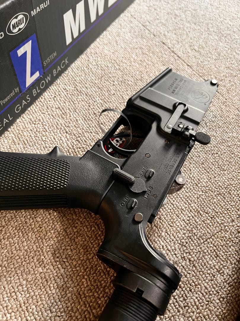 東京マルイ　MWS ロアーレシーバー　ガンケース付き