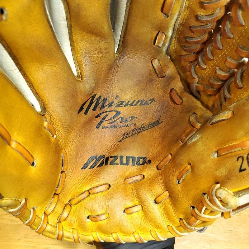 ミズノプロ プロ支給品 山崎敏選手 西武L MizunoPro 硬式グローブ