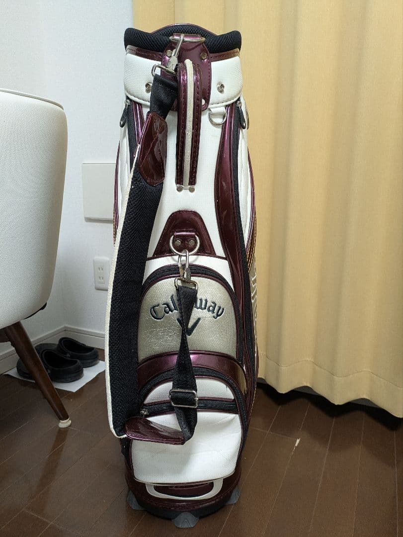 Callaway キャディバッグ ホワイト/パープル
