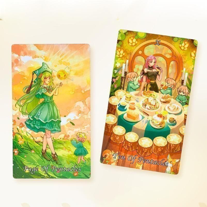 【正規品タロットカード】超キュートなアニメアート調デッキ✨豪華コレクターver