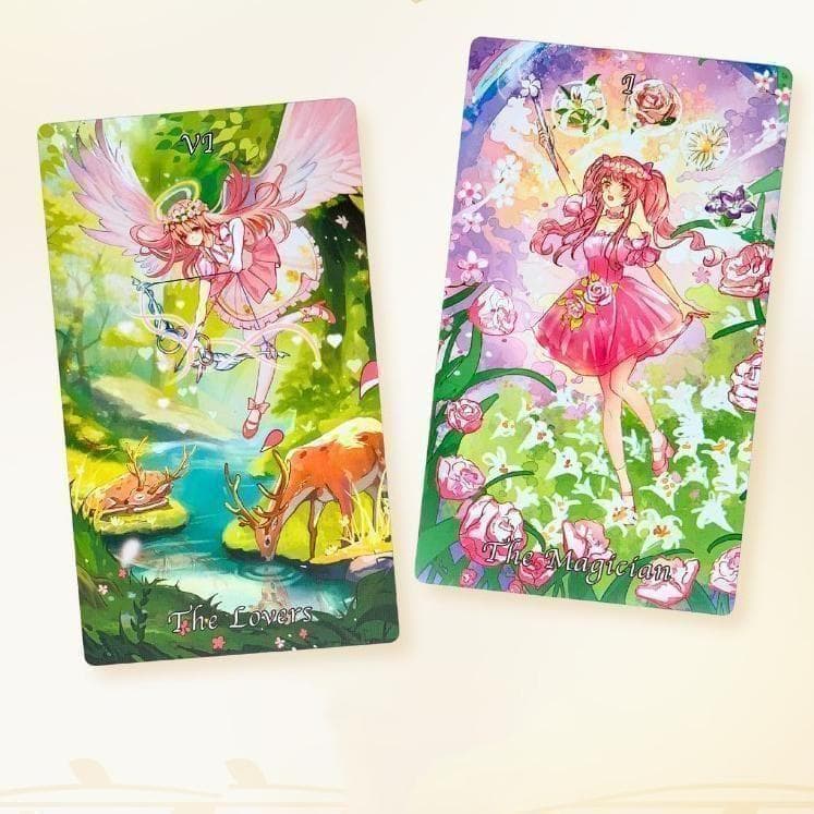 【正規品タロットカード】超キュートなアニメアート調デッキ✨豪華コレクターver