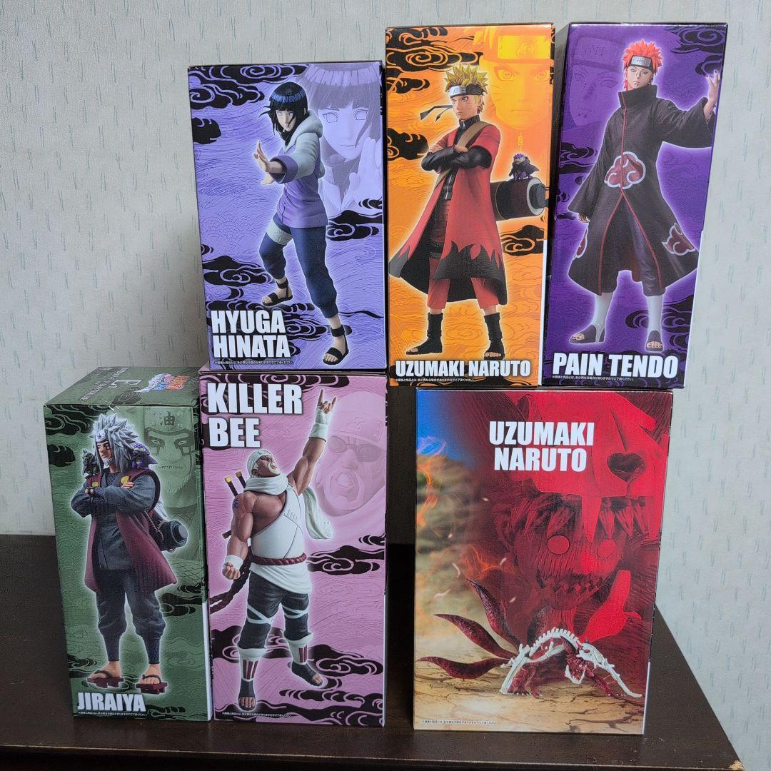 一番くじ　ナルト　フィギュア　A　B　C　D　E　ラストワン　コンプ　おまけ付⑤
