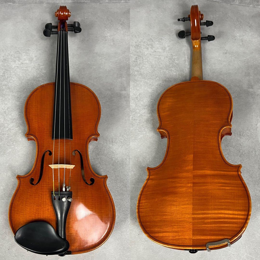 工房メンテナンス品　スズキバイオリン　No.330　4/4　フルサイズ　虎杢