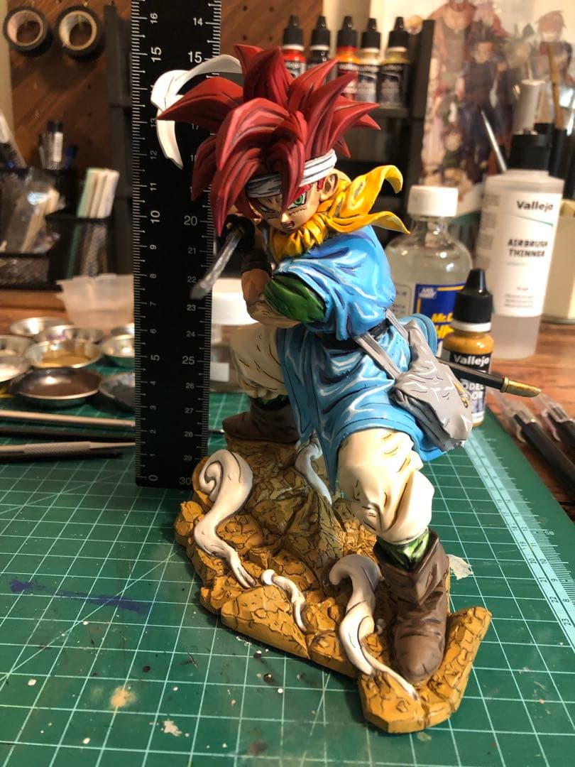 クロノトリガー　Chrono Trigger フィギュア　ガレージキット