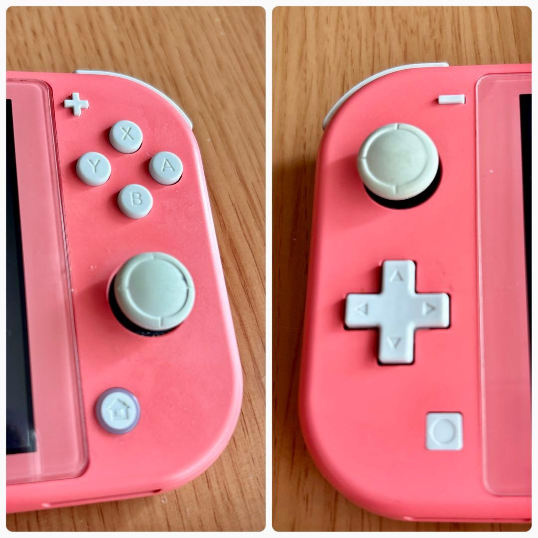 ぽて　Nintendo Switch Lite 本体 コーラル ピンク