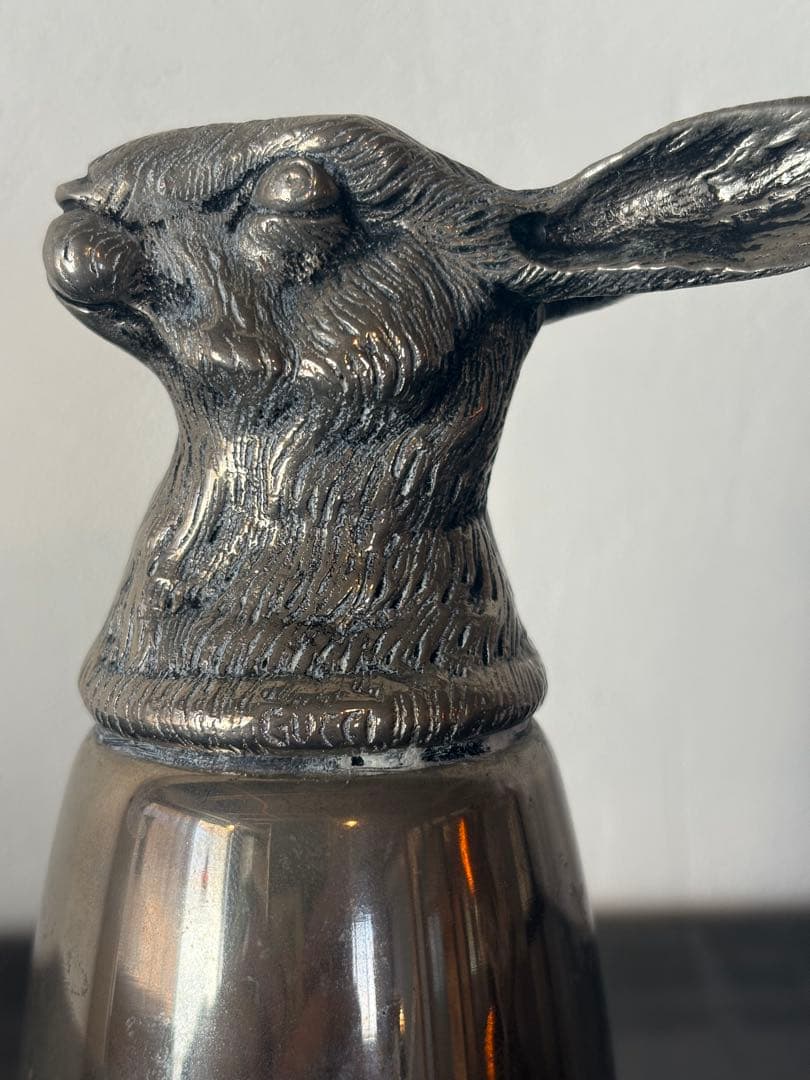 ヴィンテージ 70年代 GUCCI ラビット スターラップ イタリア シルバー