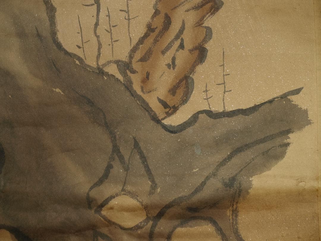 中国古美術 近時代の掛軸　激安骨董品　肉筆保証 BD135A8-1