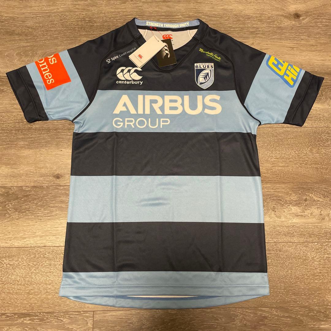 デッドストック canterbury CARDIFF BLUES Jersey2