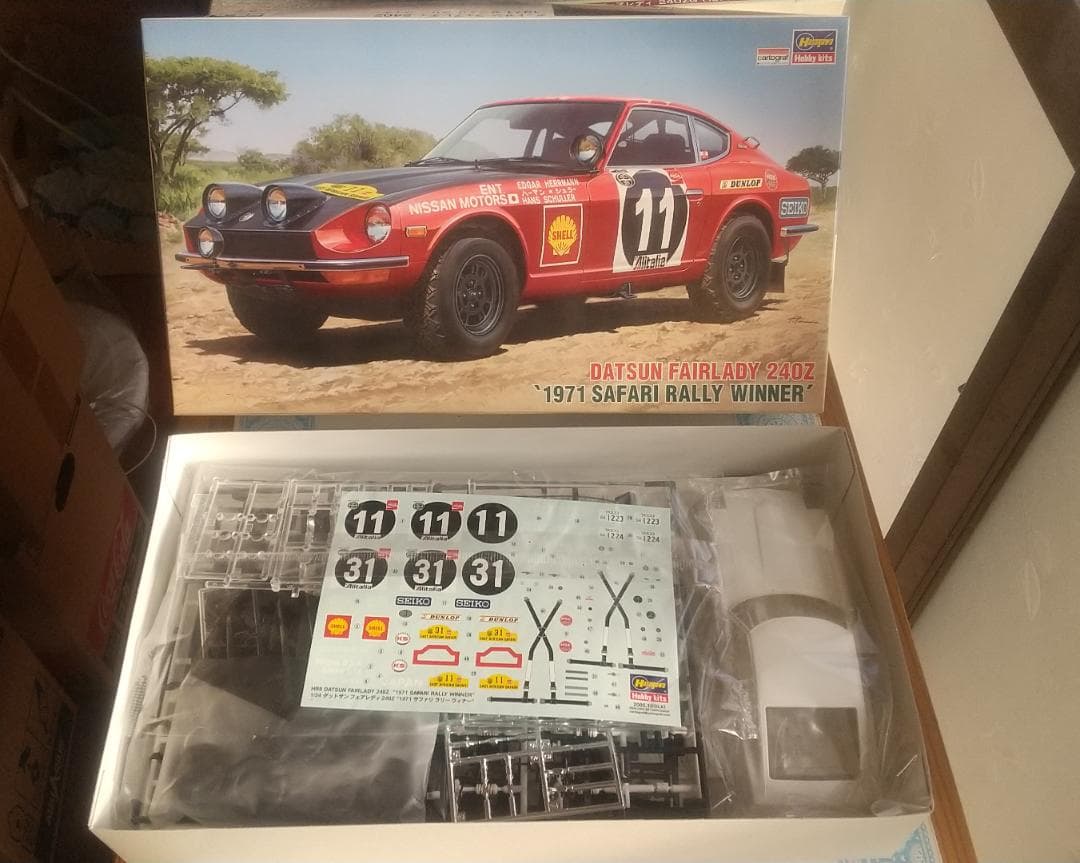 1/24 ニッサン/ダットサン・フェアレディZ モデルキット　4点セット