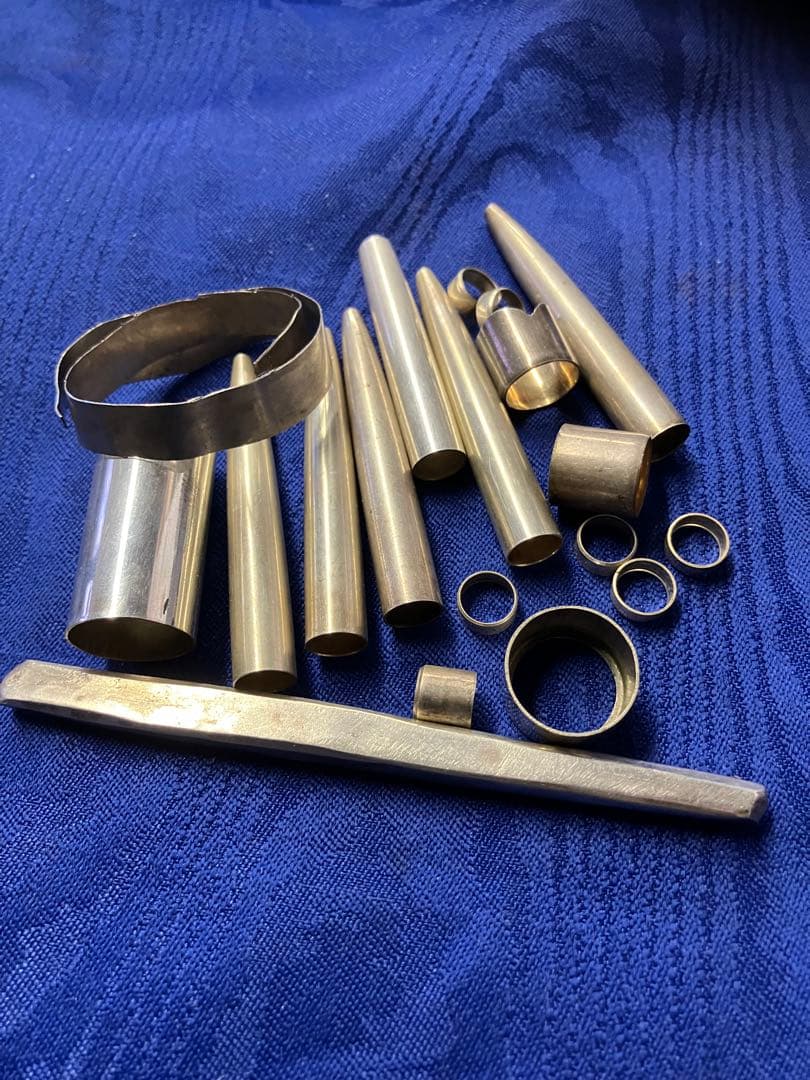 す*！様 シルバー925 万年筆部品　金属製パーツセット 101g 銀細工用　ま