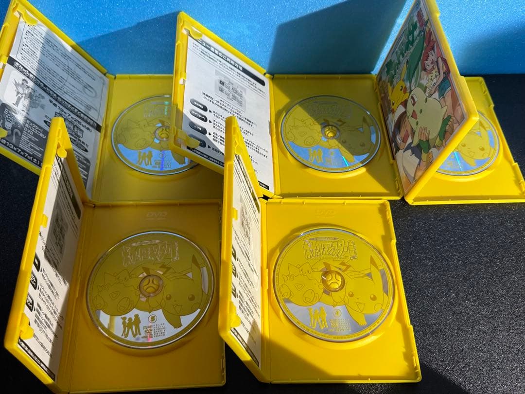 ポケットモンスター　金銀編　第一章　DVD 5枚セット　ロケット団　国内正規品