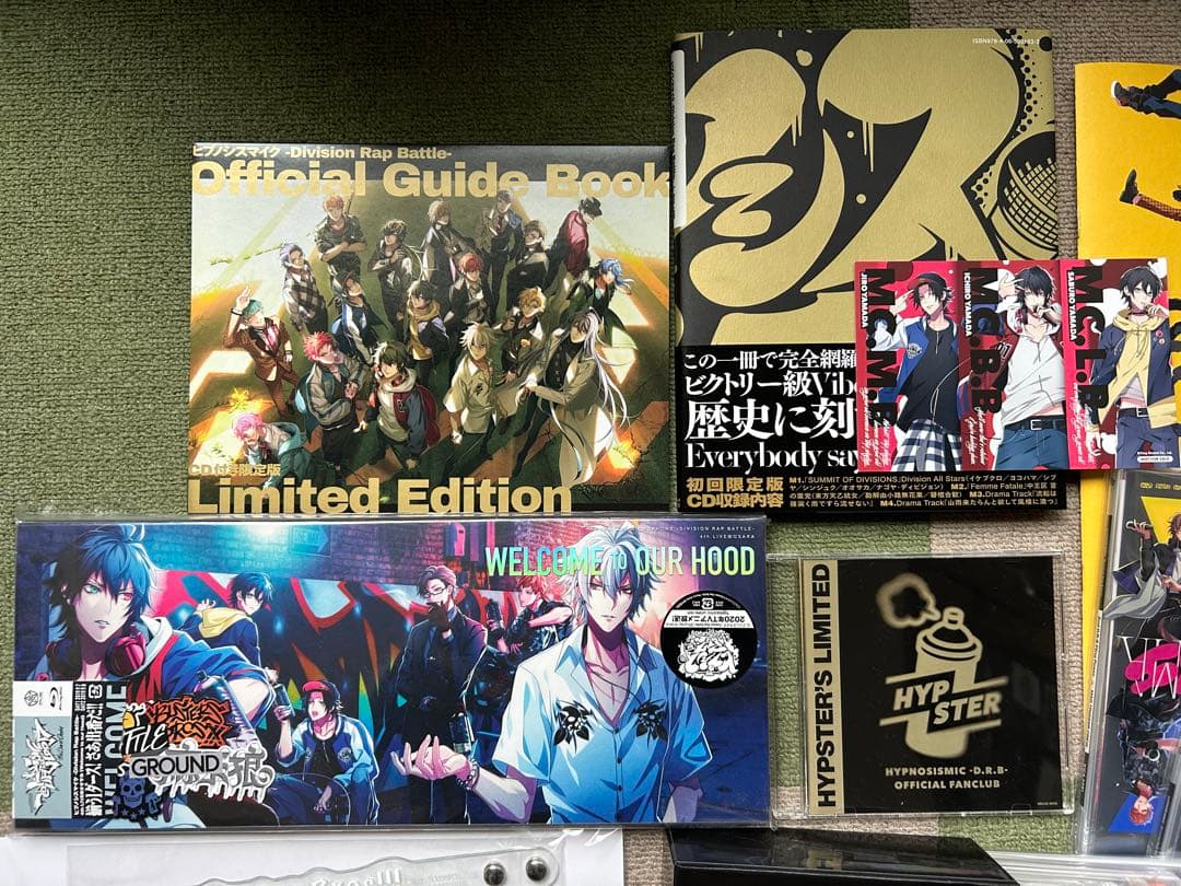 ヒプノシスマイク　CD ライブ　Blu-ray 特典　本　会報 まとめ売り