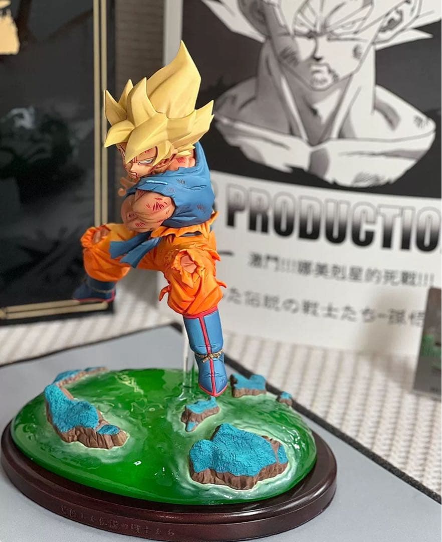 ドラゴンボール 孫悟空 ガレキ ガレージキット スタチューX①④⑥