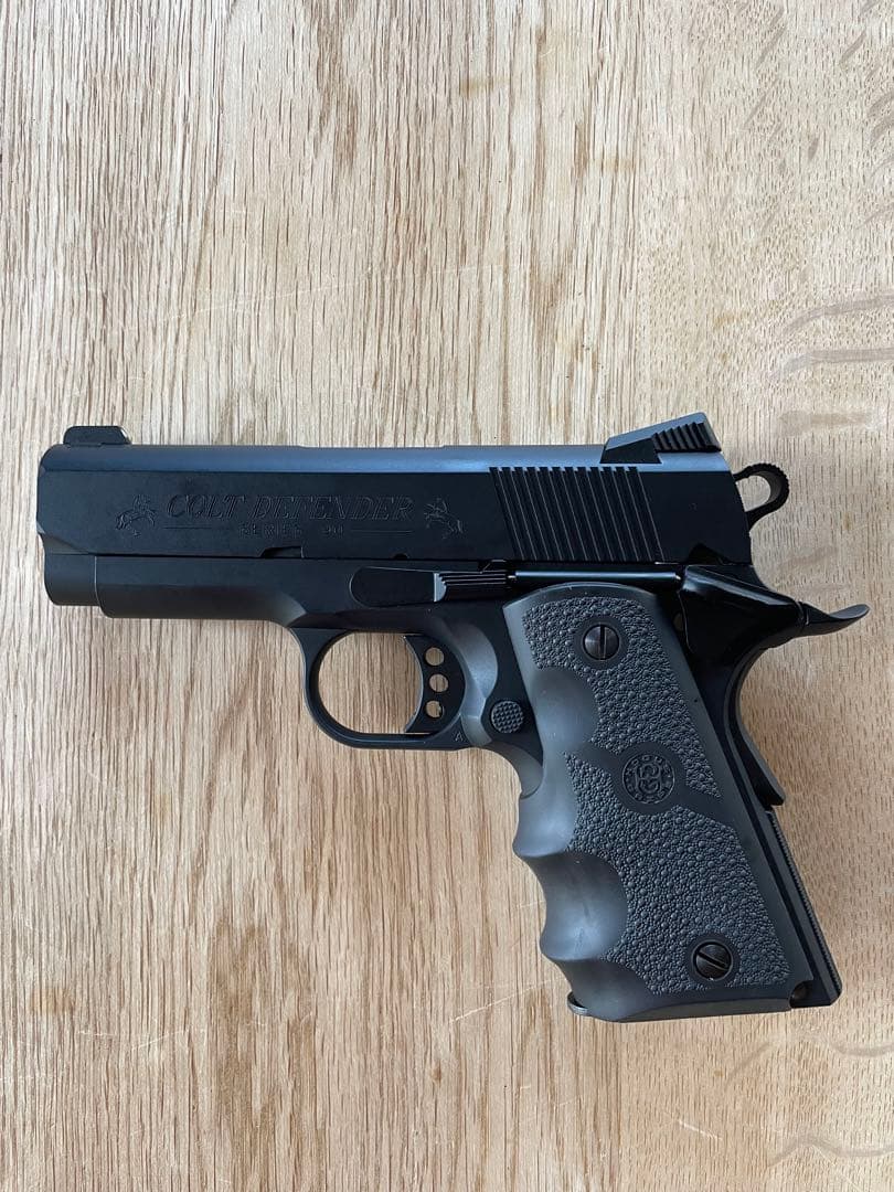 WA コルトディフェンダー ブラックVer. 実物ホーググリップ付き