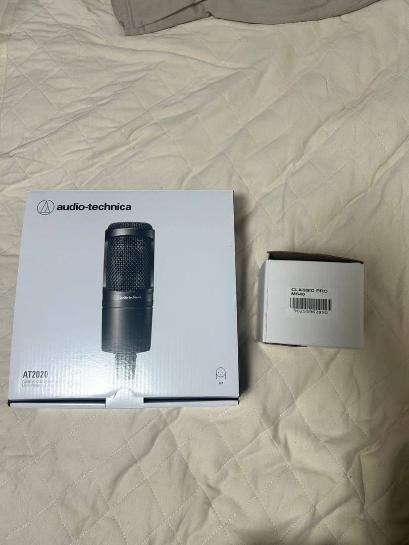 audio-technica AT2020　ポップフィルター　ショックマウント