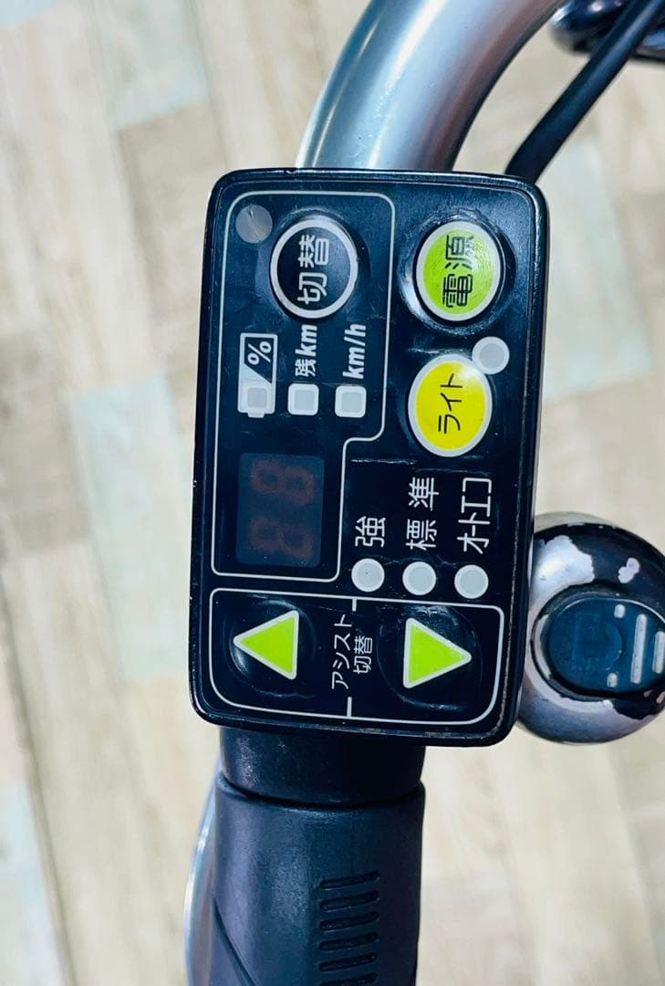 K1809 電動自転車ブリヂストン ハイディー 子供乗せ 26インチ 送料無料