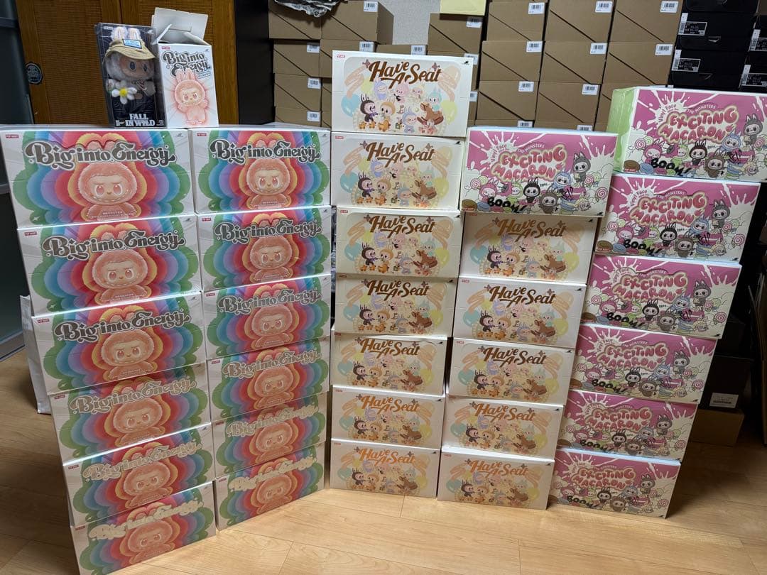 THE MONSTERS Exciting Macaron ぬいぐるみ 5セット