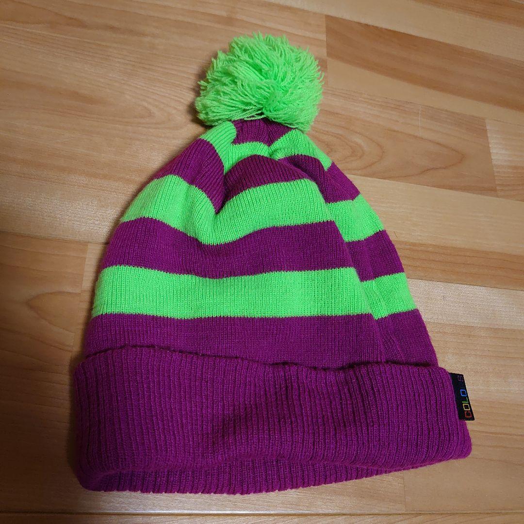 スノーボード　スキー　2点セット　ゴーグル　ニット帽　美品