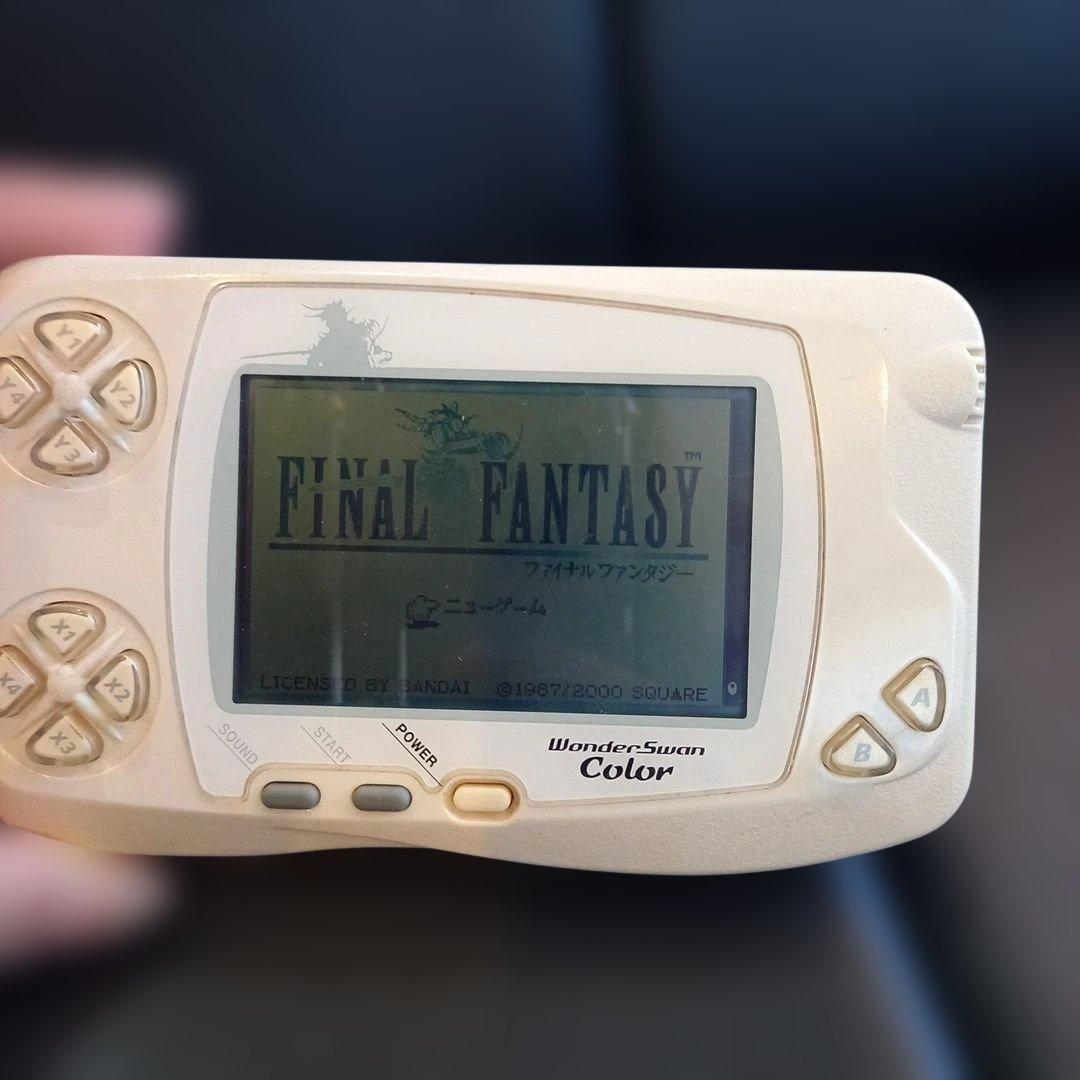 WONDERSWAN COLOR ファイナルファンタジー