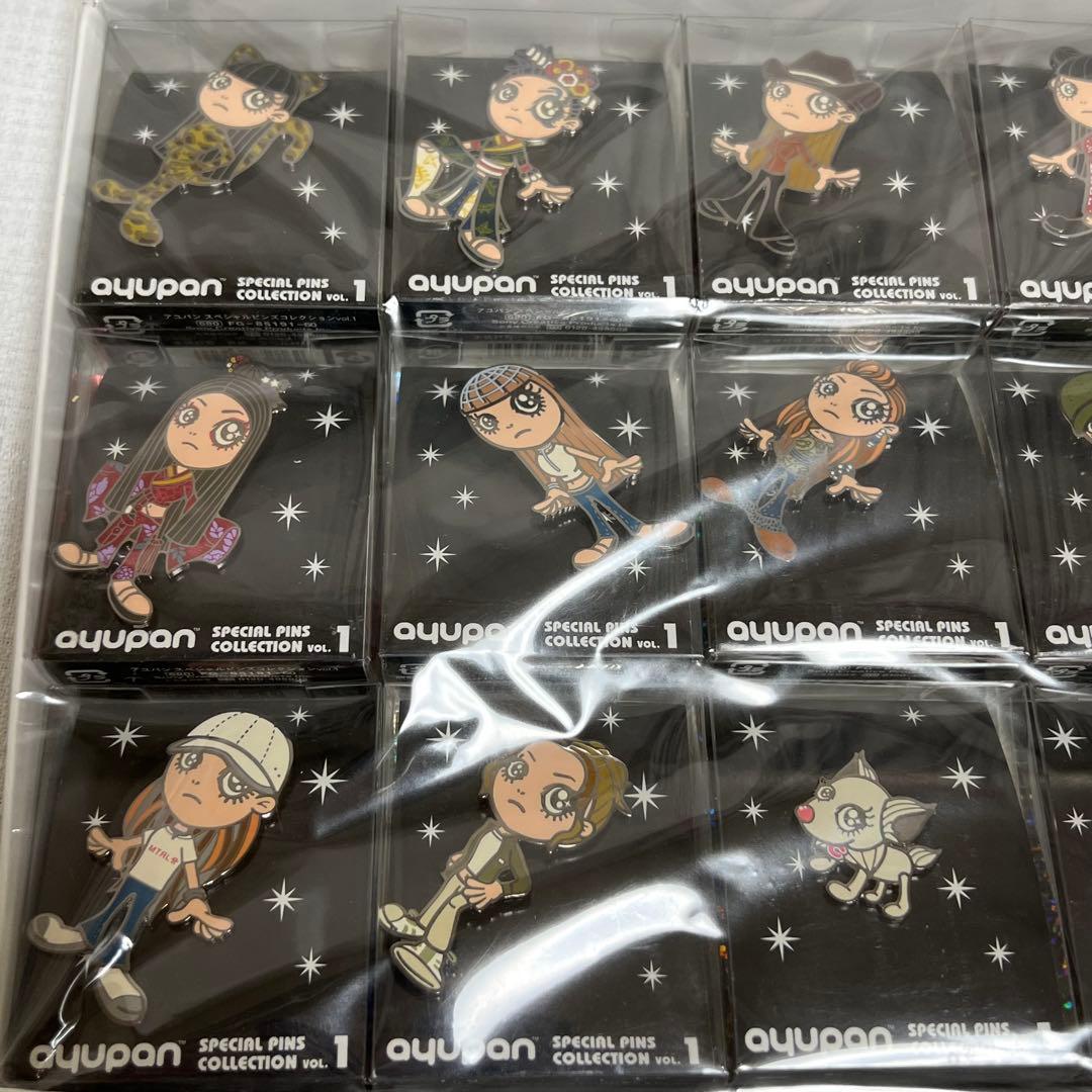 【未開封】浜崎あゆみSPECIAL PINS COLLECTION 10個セット