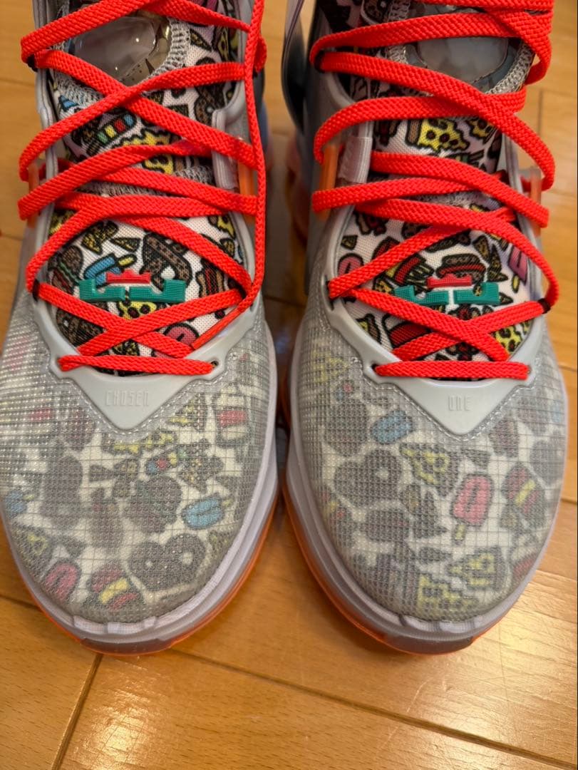 値下げ相談可‼️新品 29.0cm ナイキ レブロン 19 グレーフォグ