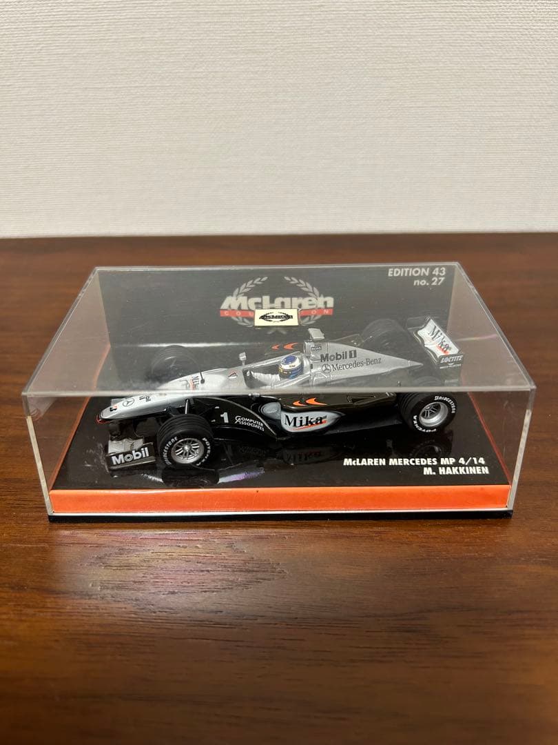 【再値下げ】ミニチャンプス1/43 マクラーレンメルセデスF-1ミニカー10台