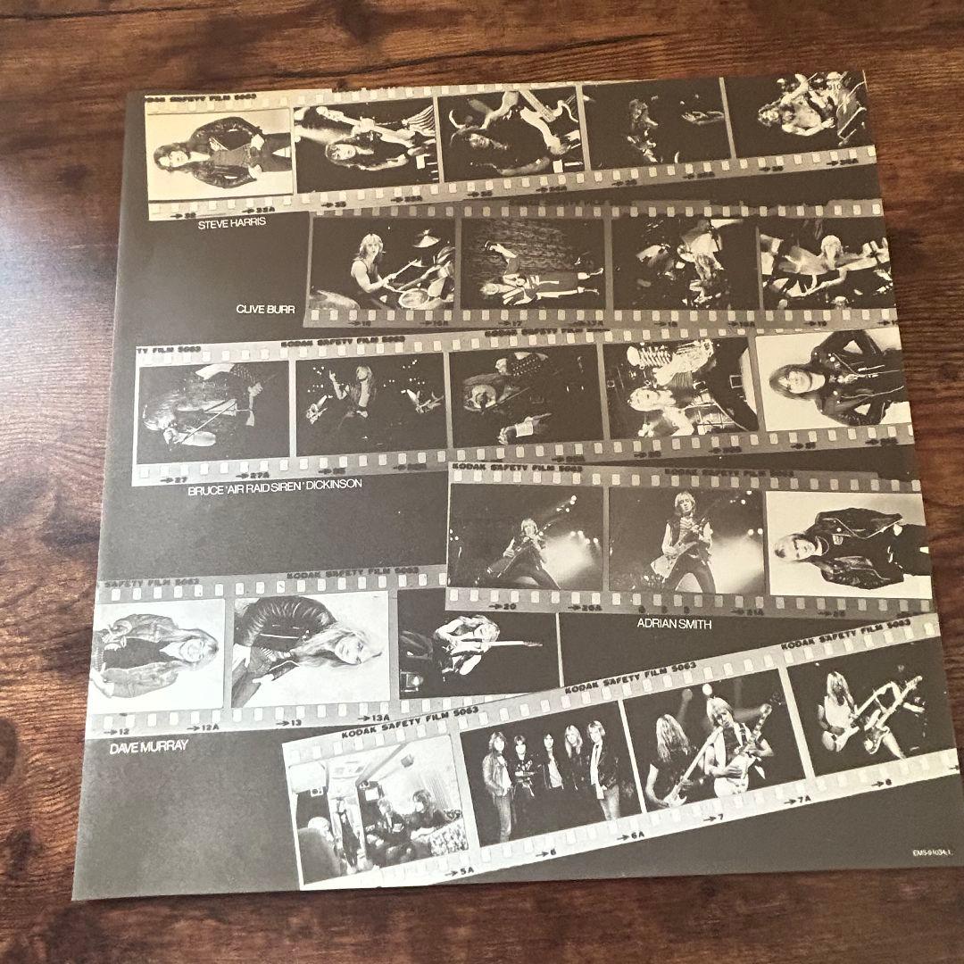 洋楽 IRON MAIDEN The Number of the Beast LP