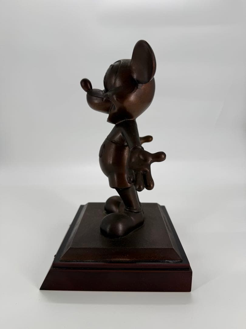 【希少】ペデストリアン ブロンズ ミッキーマウス像　レア