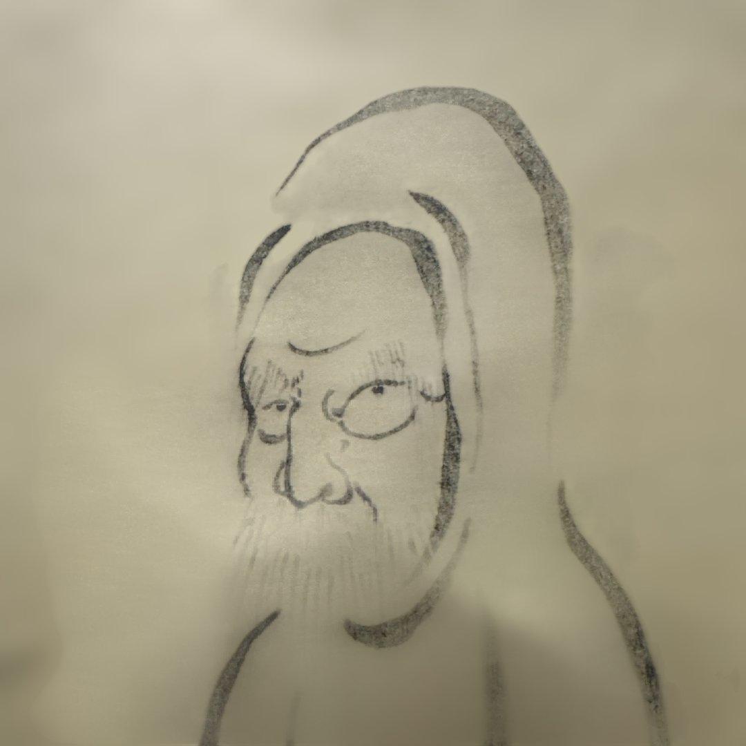 白隠/達磨/印刷工芸/掛軸