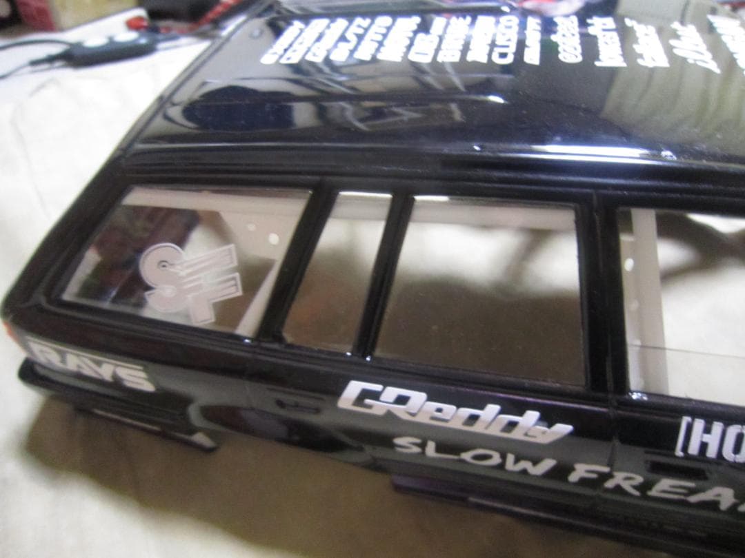 カズ 1/10 R31 ワゴン Dスタイル 限定品 タイヤホイール４本付き