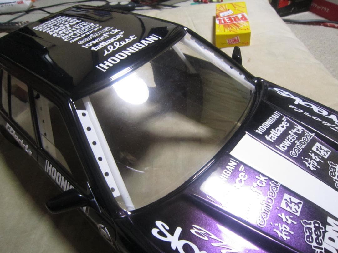 カズ 1/10 R31 ワゴン Dスタイル 限定品 タイヤホイール４本付き