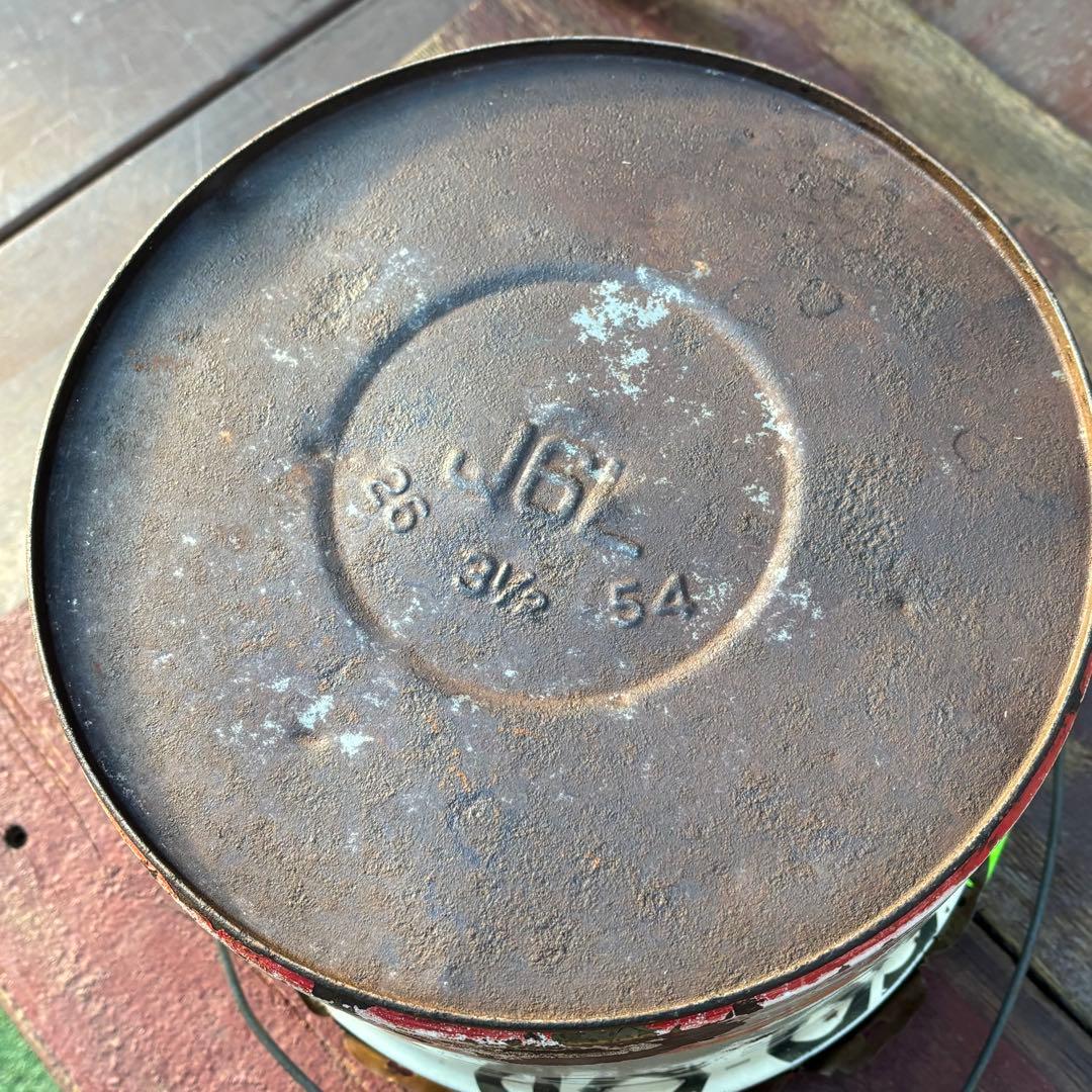 USA VINTAGE CO-OP GREASEオイル缶 1950s