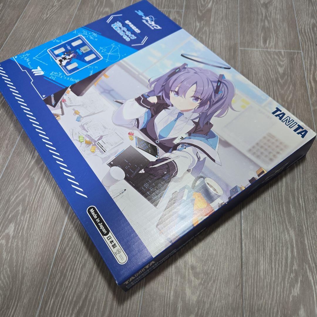【新品】TANITA ブルーアーカイブ 体重計(早瀬ユウカ)