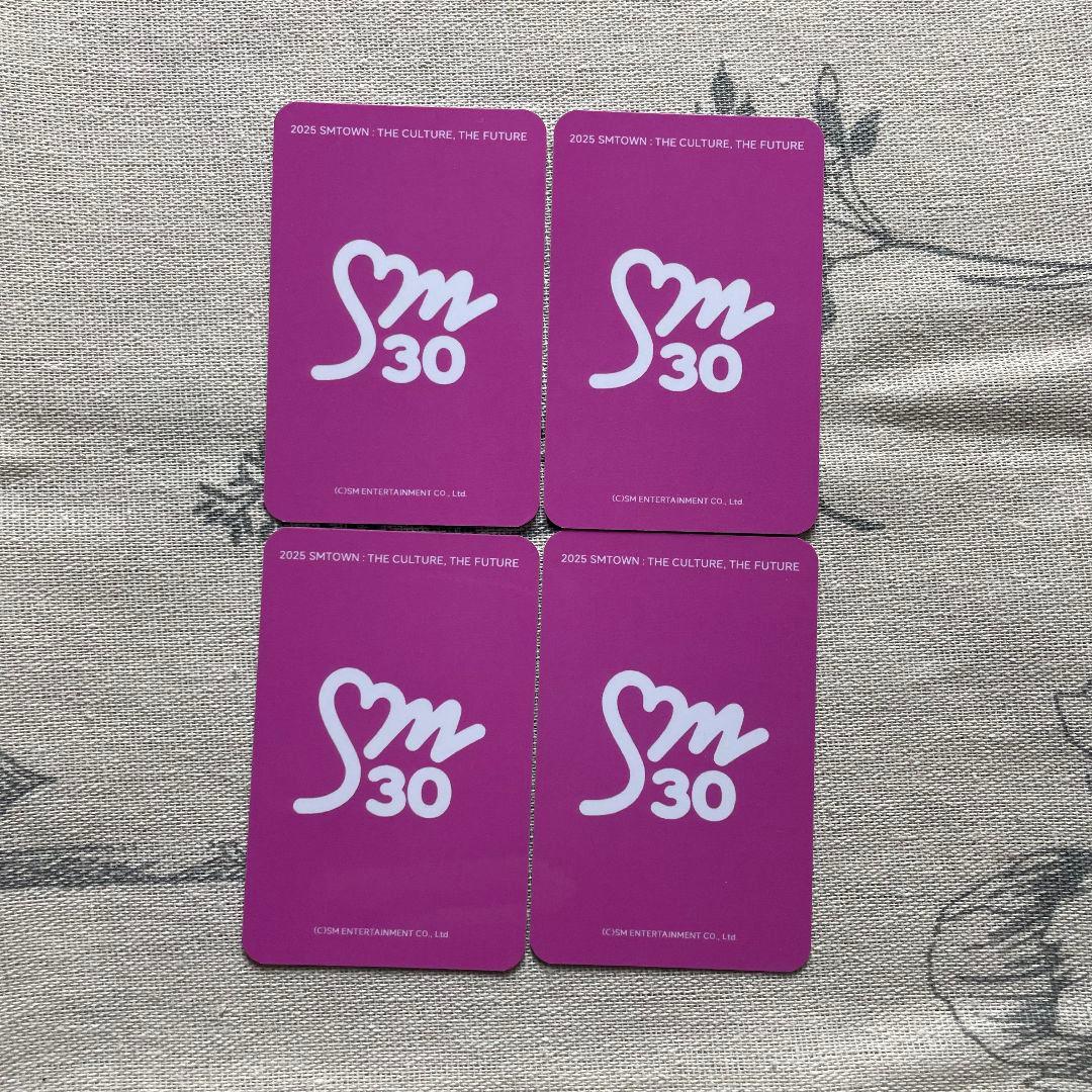 aespa SMTOWN ktown4u 30周年 トレカ 4枚セット