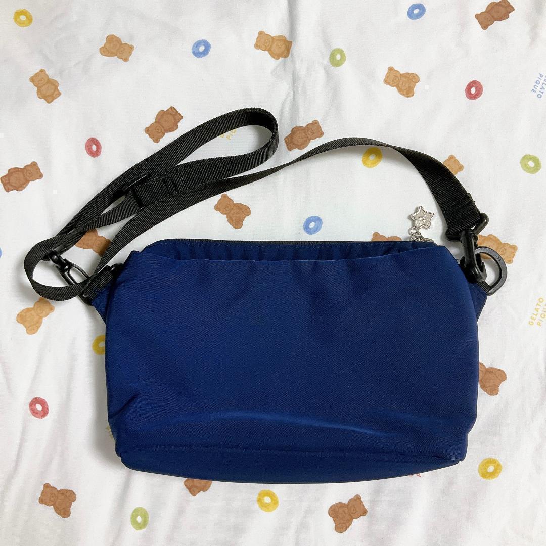 【匿名配送】ちいかわ CONVERSE コンバース ショルダーバッグ ネイビー