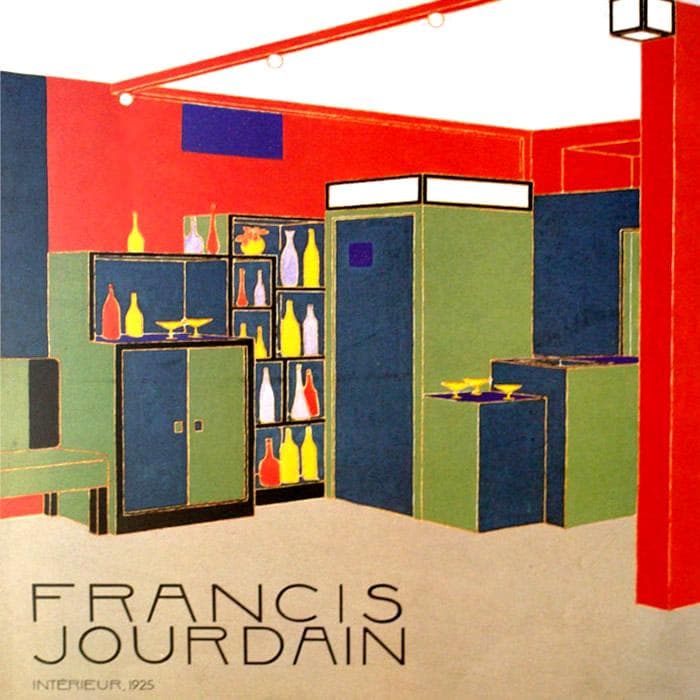 Interieur Villa Church 1927/ジュールダン/ポスター