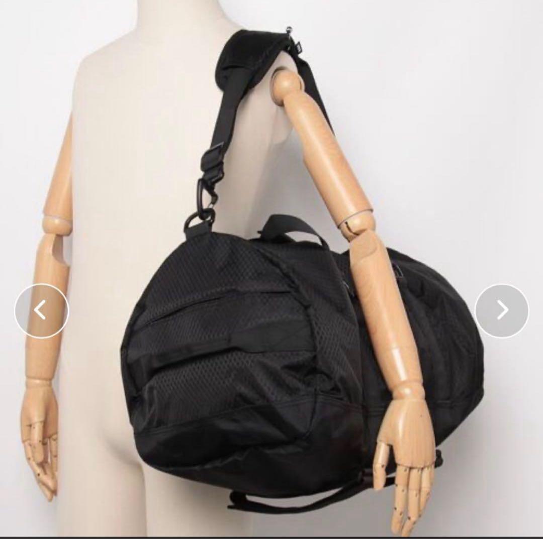 FTC ブラック ボストンバッグ