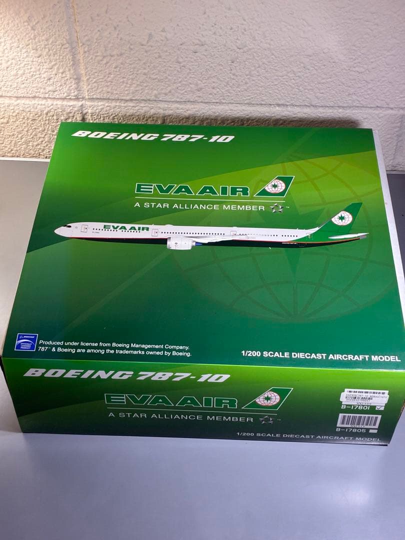 Jcwings Boeing787-10 1/200 エバー航空