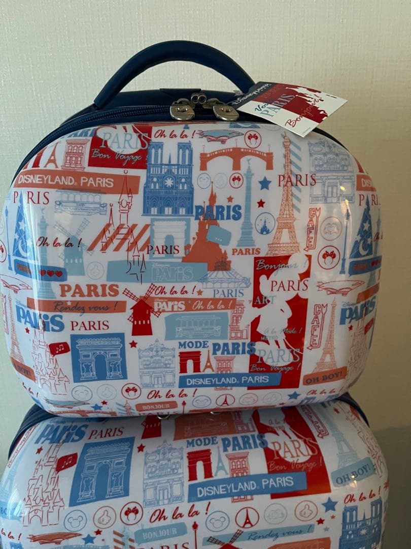 新品未使用　パリディズニー　スーツケース Sサイズ・サブケース付き