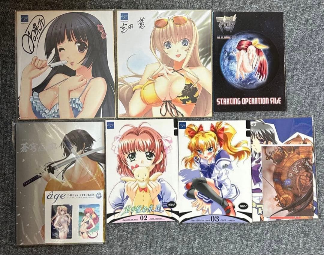 ★当時物 アージュ マブラヴ オルタネイティヴルナティック・ドーン まとめ売り