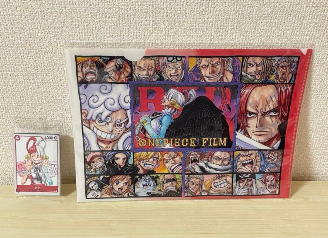 映画ワンピース フィルムレッド 入場者特典フルセットです。