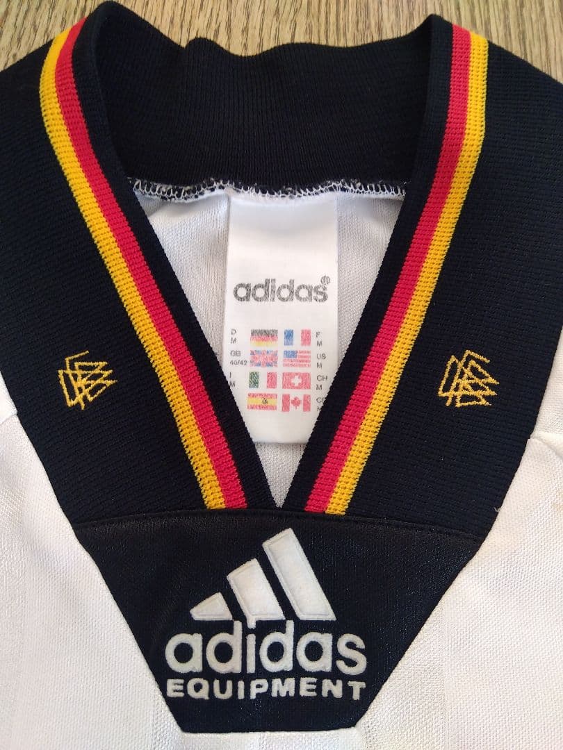adidas 90年代　ドイツ代表 ユニフォーム　No.16 マティアス・ザマー