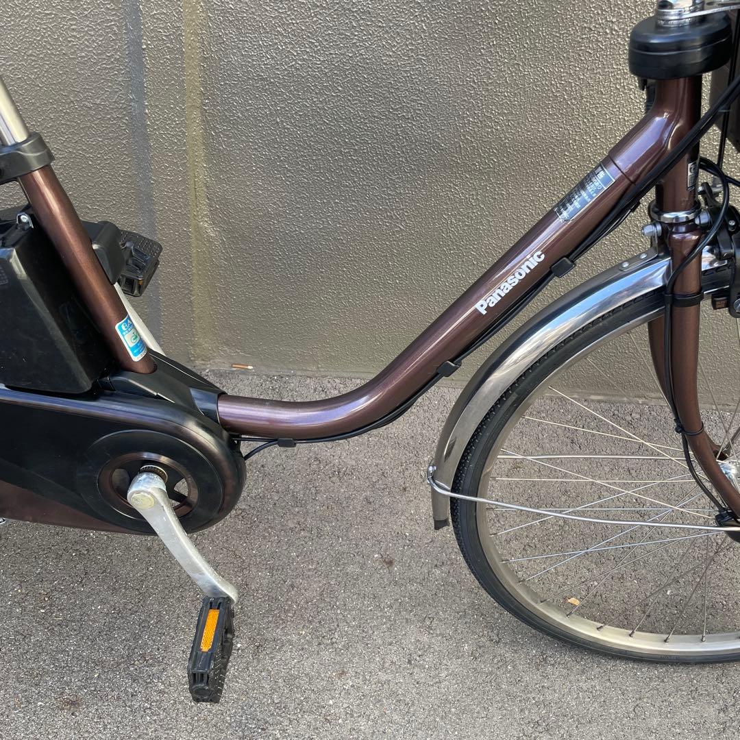 パナソニック電動アシスト自転車26インチブラウン16A h