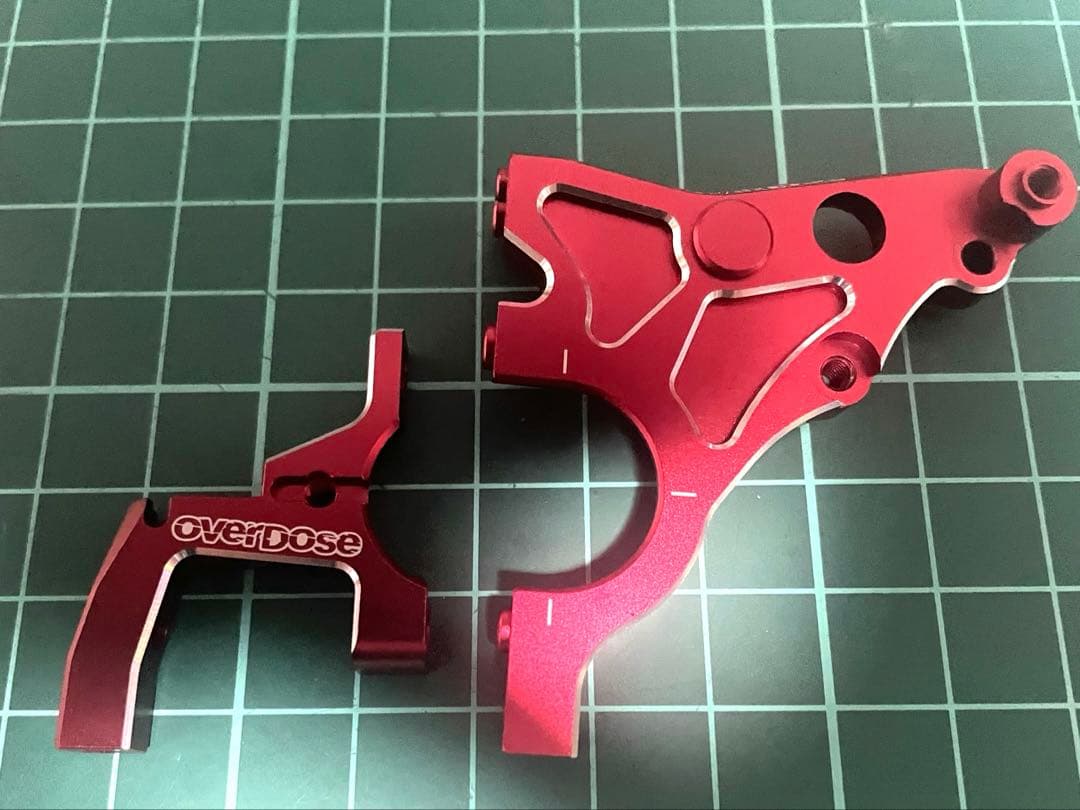 マルチパーパスアルミリヤバルクヘッド(For GALM/レッド)