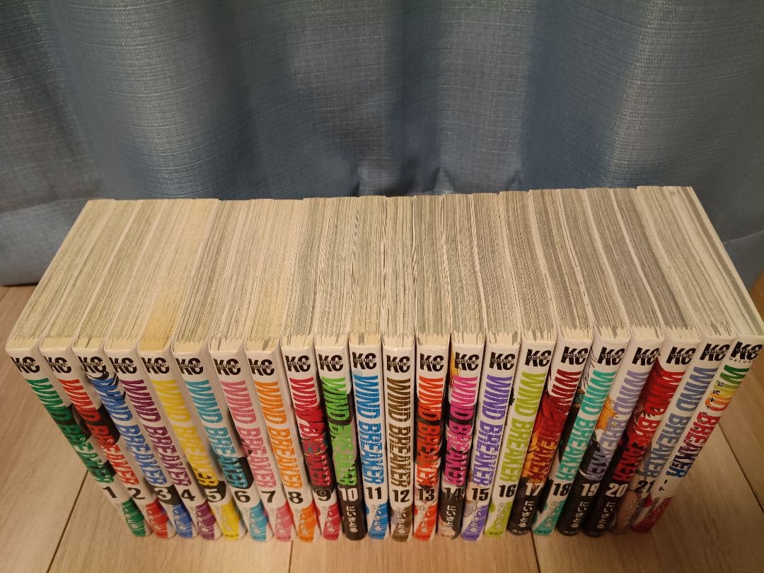 WINDBREAKERウィンドブレーカー　漫画　　21巻　キャラクターブック