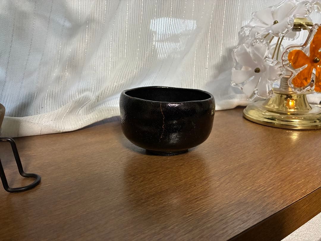 楽家 九代目 了入 黒楽茶碗