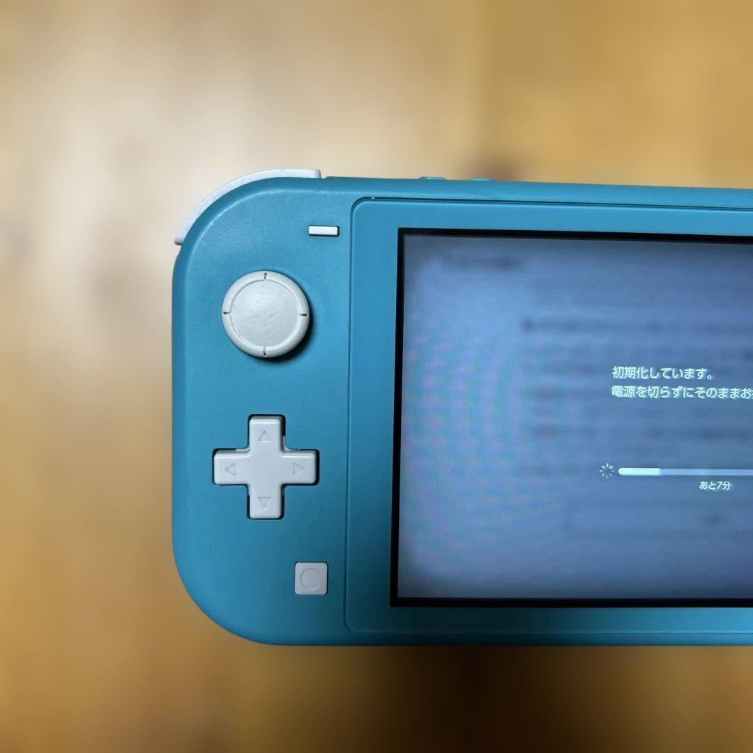 Nintendo Switch Lite ターコイズ　充電器付き