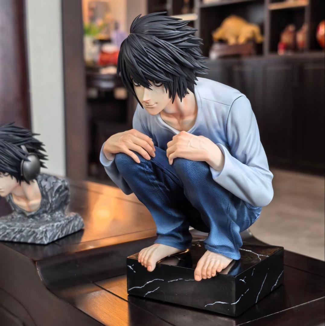 デスノート エル・ローライト L ガレージキット ガレキ スタチュー④