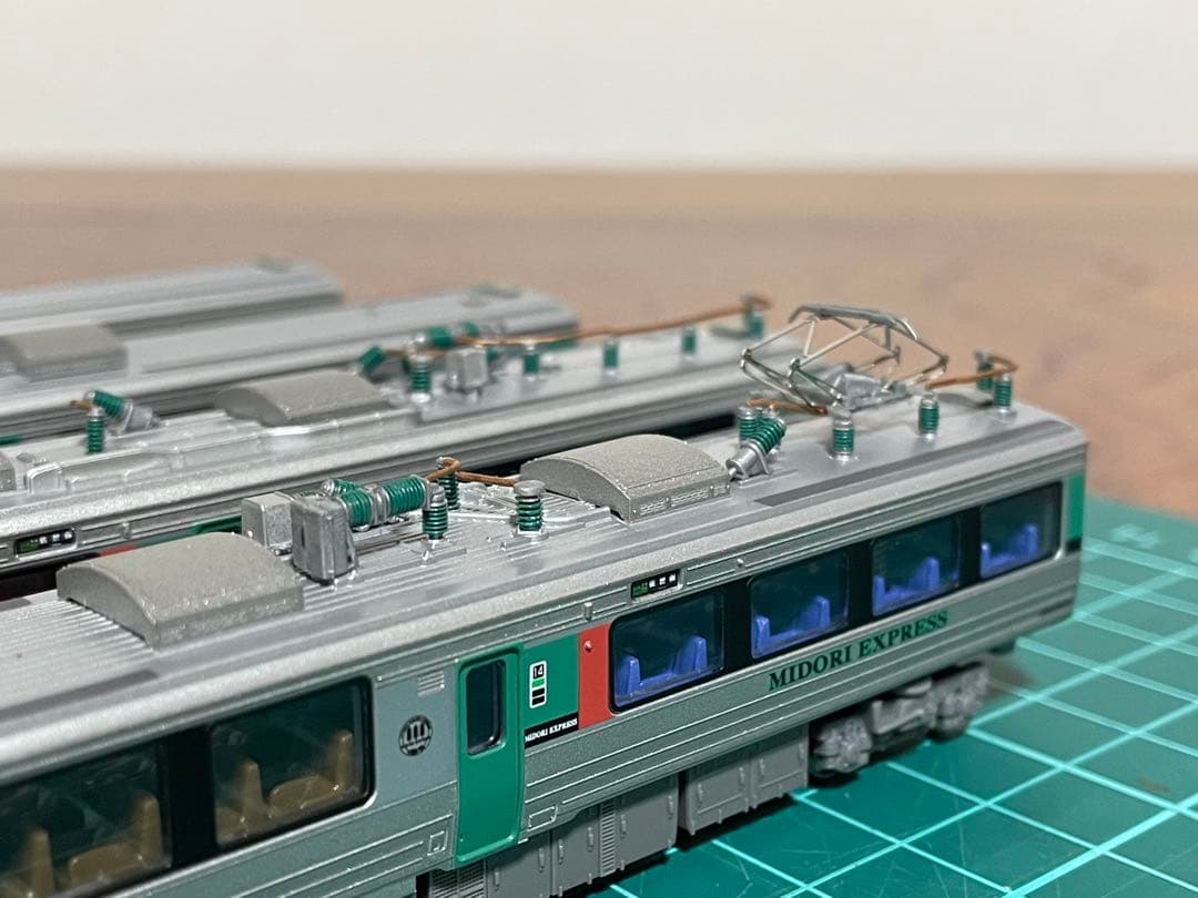 マイクロエース　783系みどり　4両セット改造品