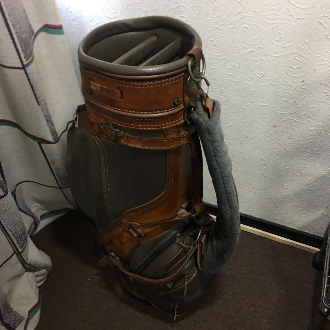 ハンデ30を切ったらゴルフはホンマ キャディバック　同柄バック付